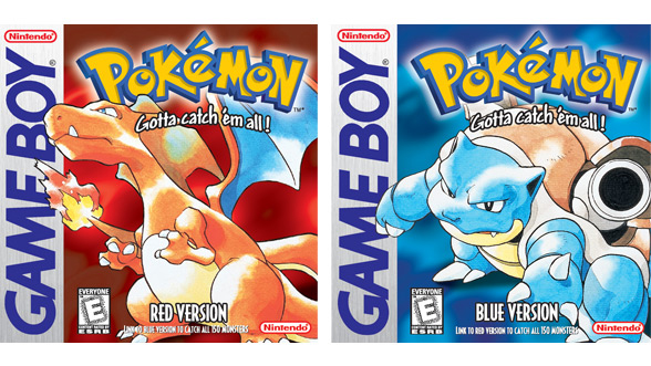 Pokemon Red & Blue Starter Set